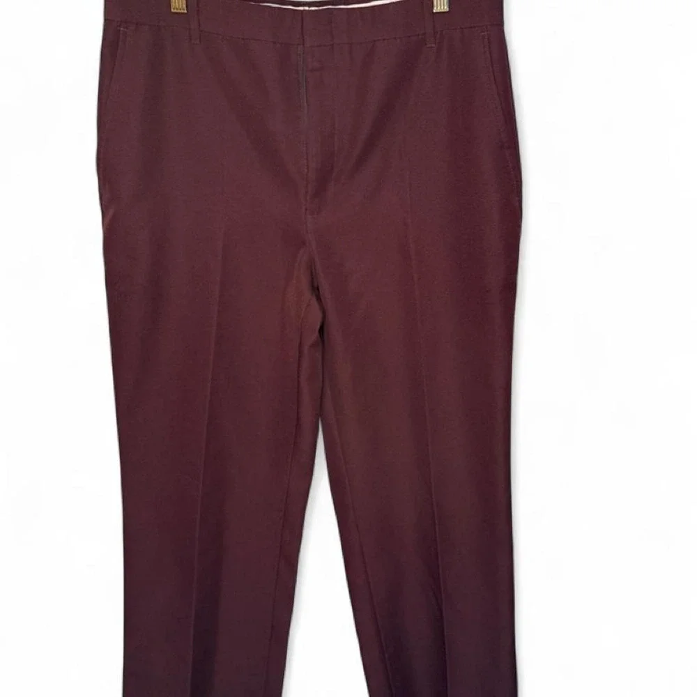 Brown/Burgundy‎ Trousers